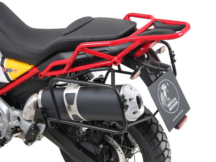 Hepco & Becker Kofferrek zwart Moto Guzzi V85TT vanaf 2019