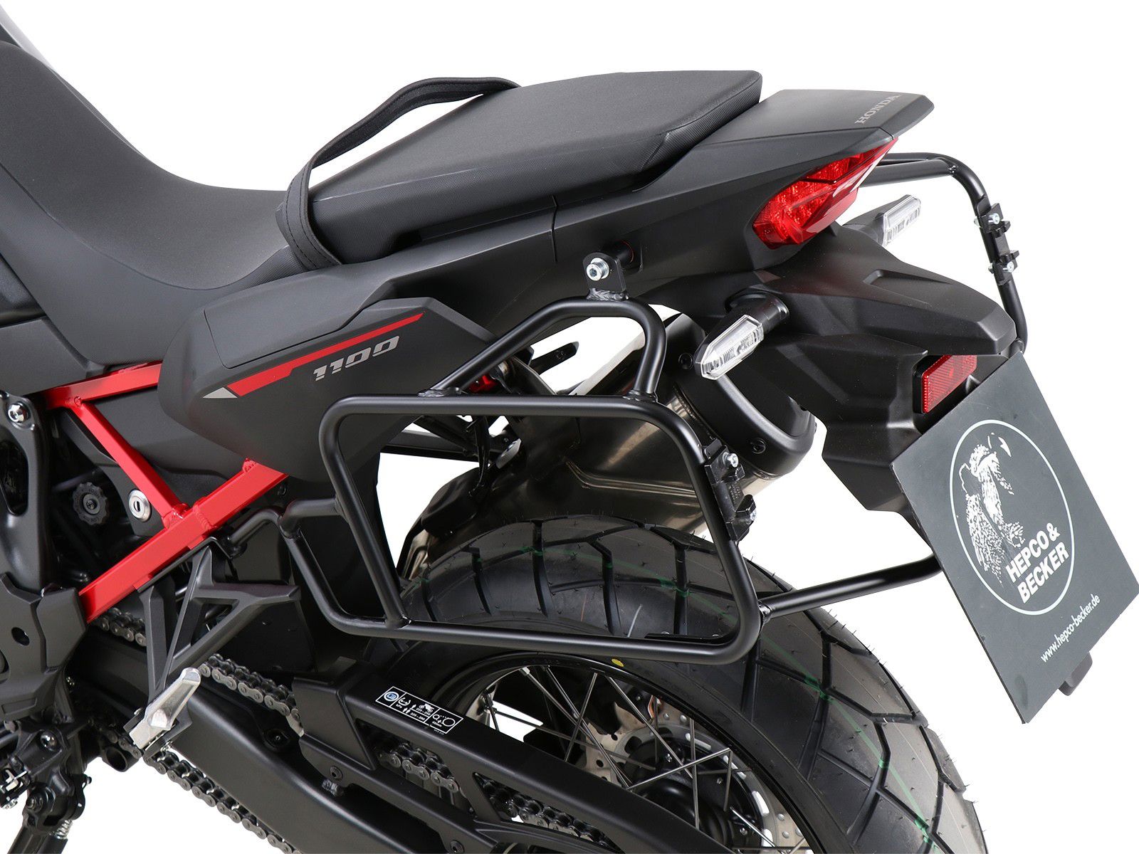 Hepco & Becker Kofferrek zwart Honda CRF1100L Africa Twin vanaf 2020 tot 2023