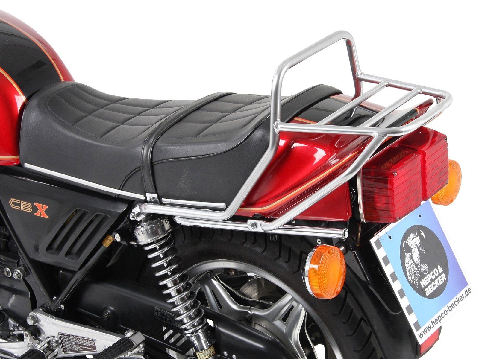 Hepco&Becker Topdrager chroom voor Honda CBX1000 Stereo vanaf 1978 tot 1980