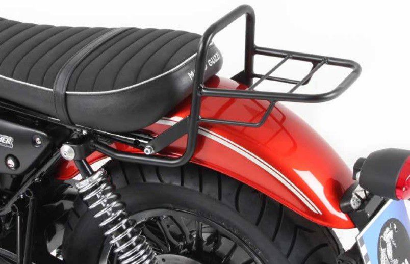 Hepco&Becker Topdrager zwart voor Moto Guzzi V9 Roamer vanaf 2016 (kort zadel)