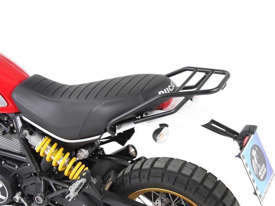 Hepco&Becker Topdrager ''Tube Rack'' zwart voor Ducati Scrambler vanaf 2015 tot 2018