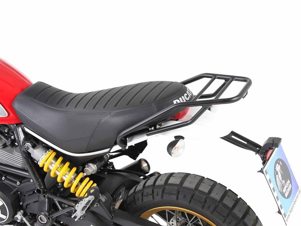 Hepco&Becker Topdrager ''Tube Rack'' zwart voor Ducati Scrambler 400 Sixty2 vanaf 2016