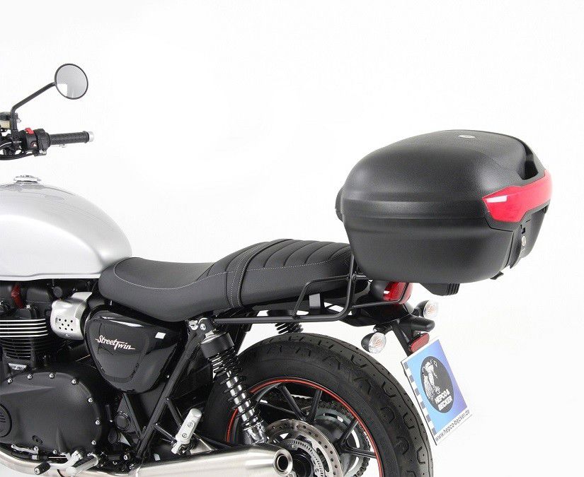Hepco&Becker Topdrager ''Tube Rack'' chroom voor Triumph Street Twin / Speed Twin