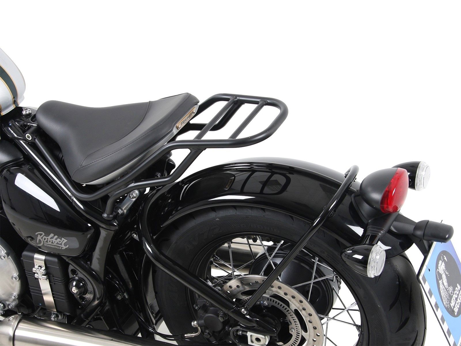 Hepco&Becker Topdrager Minirack zwart voor Triumph Bonneville Bobber vanaf 2017