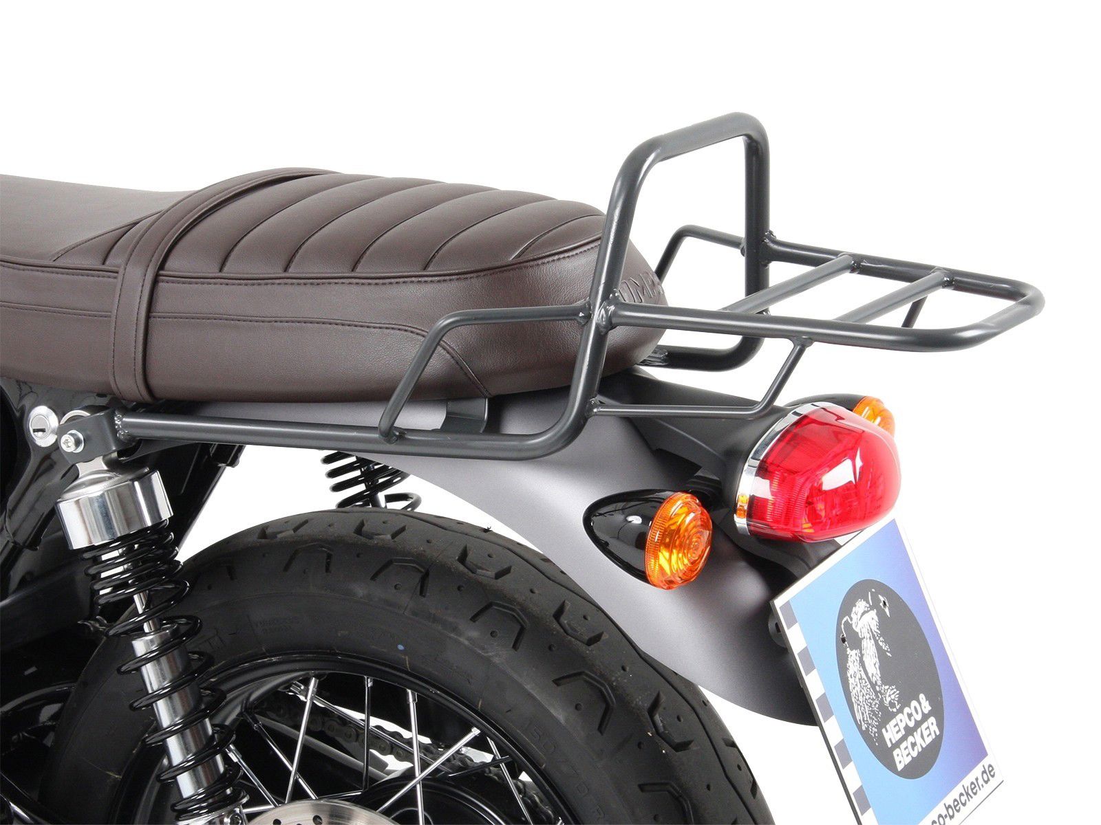 Hepco&Becker Topdrager zwart voor Triumph Bonneville T100/ Black vanaf 2017