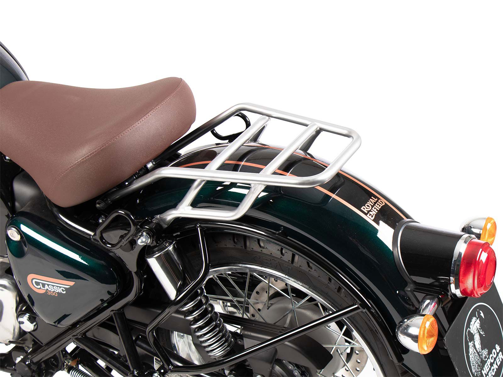 Hepco&Becker Topdrager chroom voor Royal Enfield Classic 350 vanaf 2022