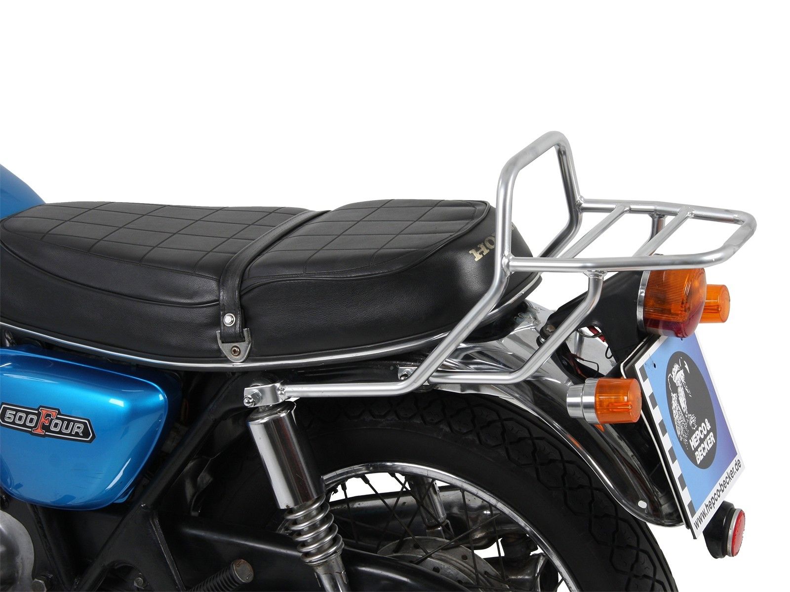 Hepco&Becker Topdrager chroom voor Honda CB500 FOUR vanaf 1971 tot 1978