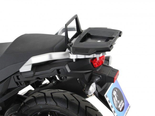 Hepco&Becker Topdrager Alurack zwart voor Suzuki DL650 / XT vanaf 2017