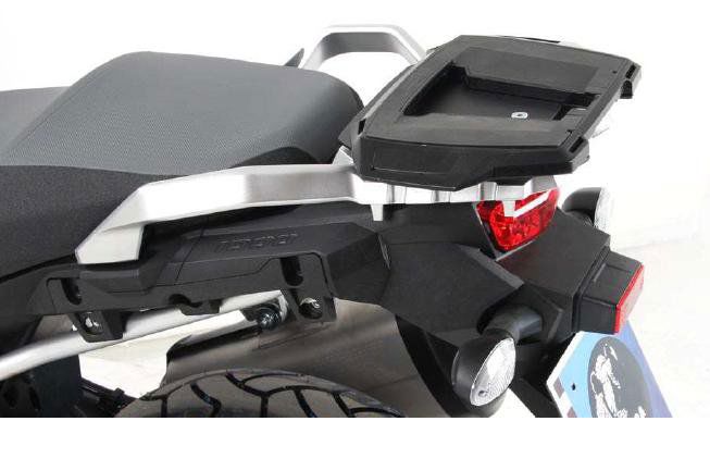 Hepco&Becker Topdrager Alurack zwart voor Suzuki DL1050 / XT vanaf 2020 tot 2022