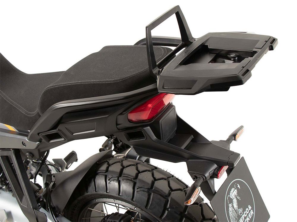 Hepco&Becker Topdrager Alurack zwart voor Moto Guzzi Stelvio vanaf 2024