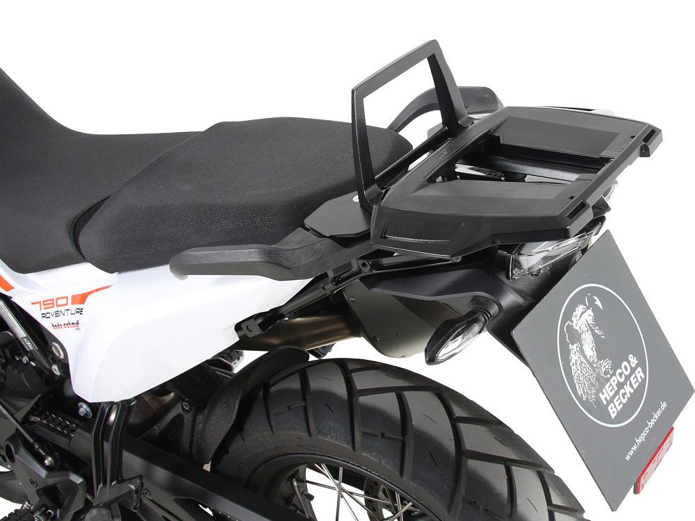 Hepco&Becker Topdrager Alurack zwart voor KTM 790 Adventure vanaf 2019