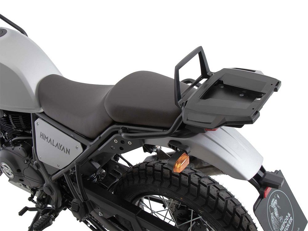 Hepco&Becker Topdrager Alurack zwart voor Royal Enfield Himalayan 410 vanaf 2021 tot 2023