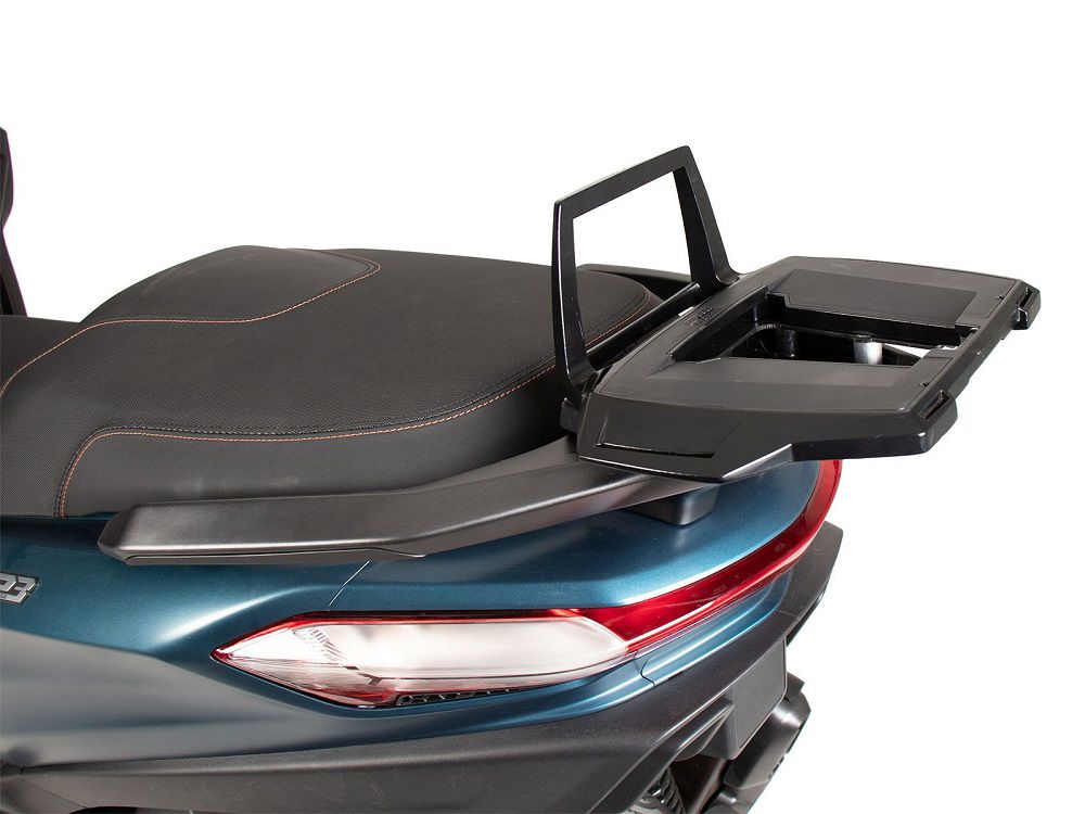 Hepco&Becker Topdrager Alurack zwart voor Piaggio MP3 Exclusive vanaf 2022