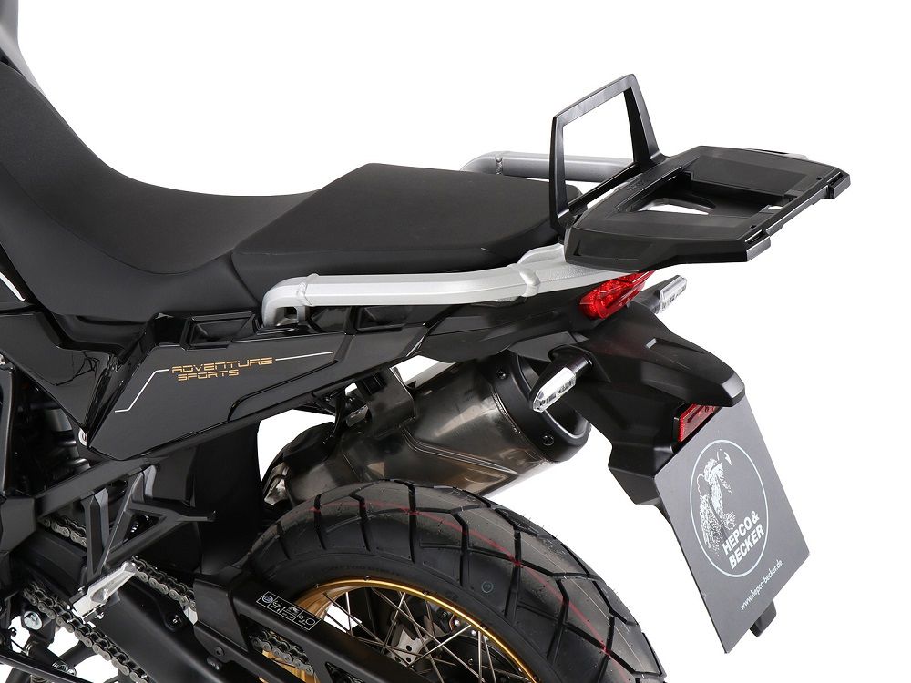 Hepco&Becker Topdrager Alurack zwart voor Honda CRF1100L Africa Twin Adventure Sports vanaf 2024