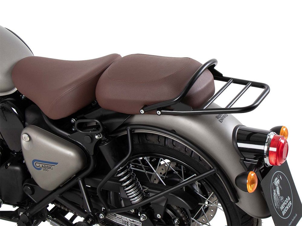 Hepco&Becker Topdrager ''Tube Rack'' zwart Royal Enfield Classic 350 vanaf 2022