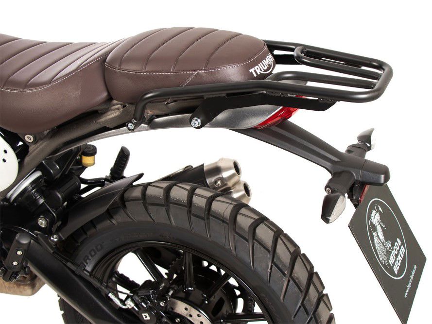 Hepco&Becker Topdrager ''Tube Rack'' zwart voor Triumph Scrambler 400 X vanaf 2024