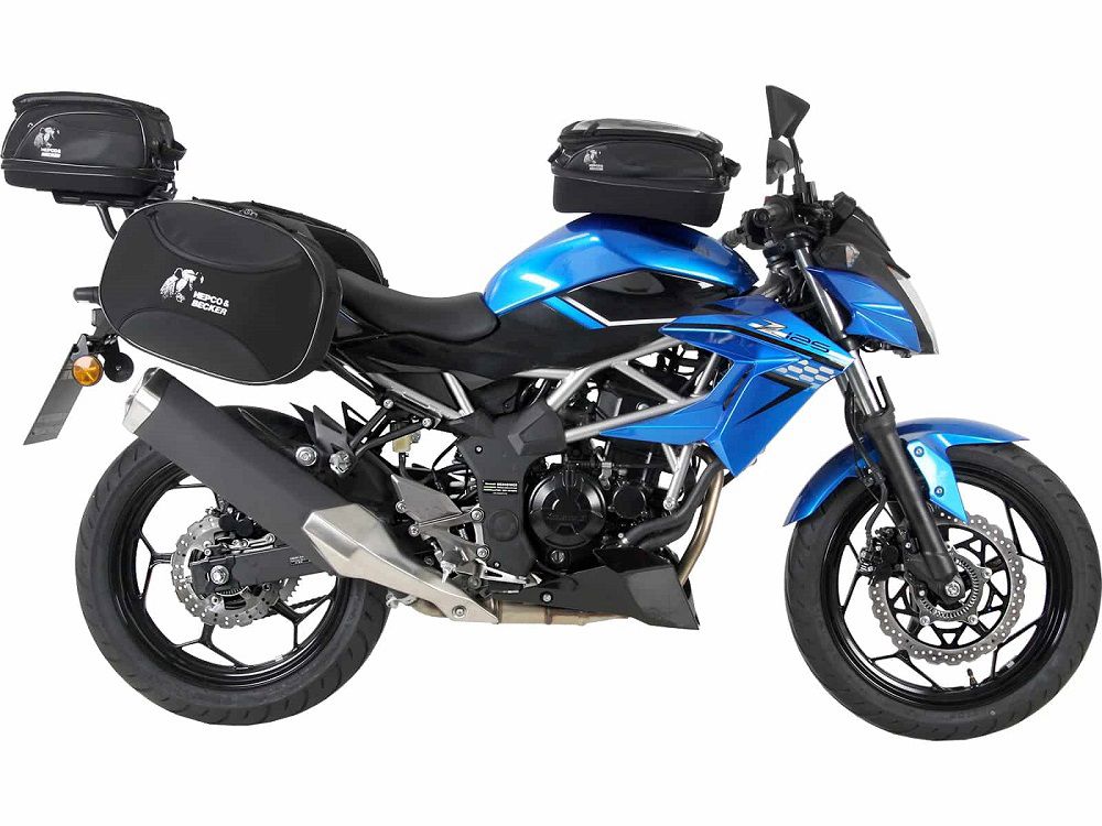 Hepco&Becker Topdrager Minirack zwart voor Kawasaki Z125 vanaf 2018