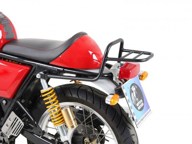 Hepco&Becker Topdrager zwart 'Mini' voor Royal Enfield Continental GT 535 vanaf 2013 tot 2018