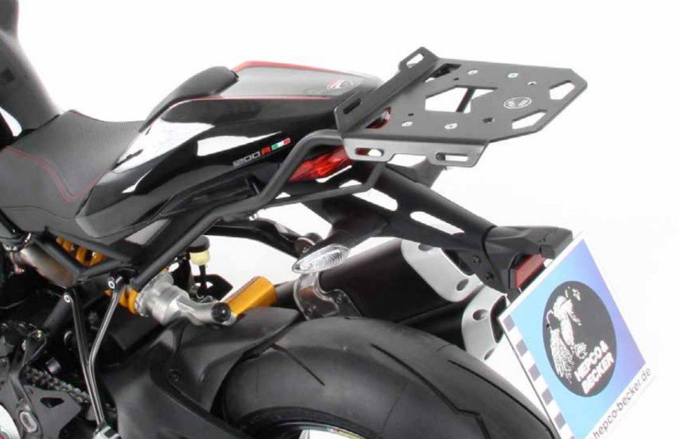 Hepco&Becker Topdrager Minirack zwart voor Ducati Monster 1200R vanaf 2016