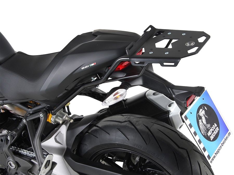 Hepco&Becker Topdrager Minirack zwart voor Ducati Monster 821 vanaf 2018