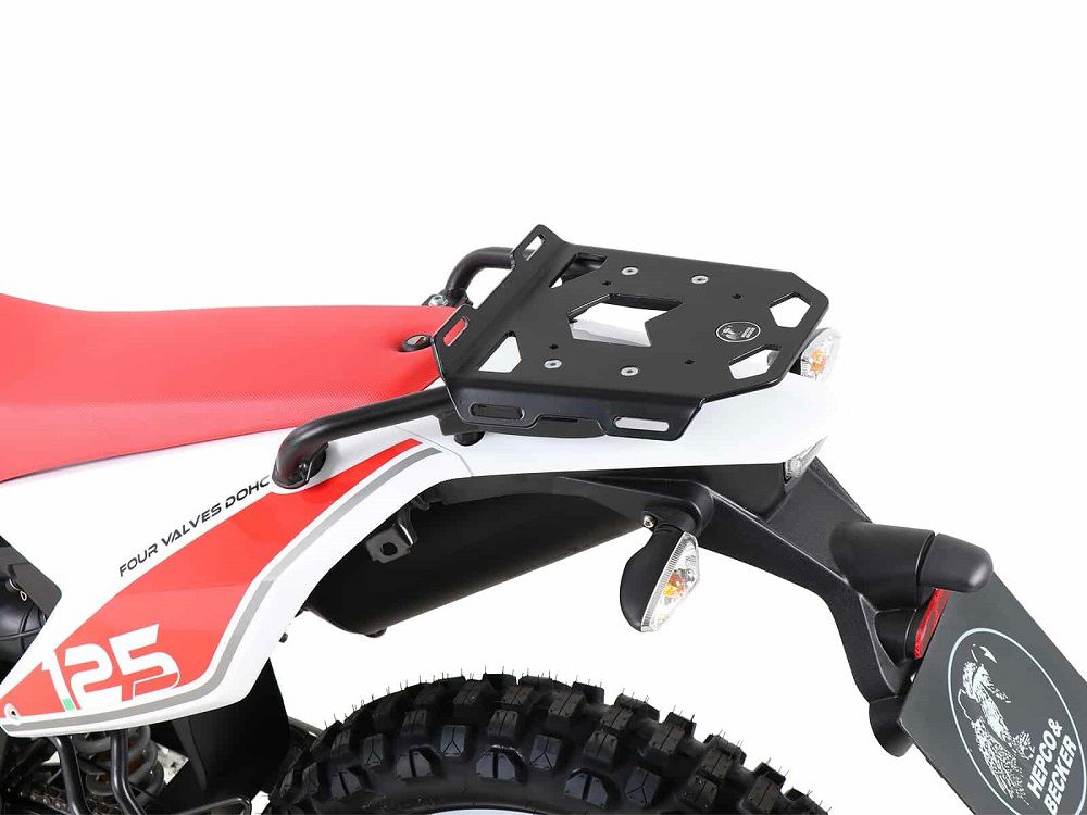 Hepco&Becker Topdrager Minirack zwart voor Mondial SMX125 i Enduro/ Supermoto CBS vanaf 2019