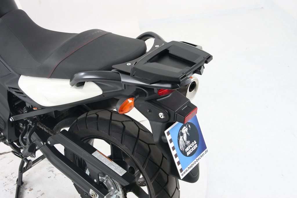 Hepco&Becker Topdrager Easyrack zwart voor Suzuki DL650 vanaf 2012 tot 2016