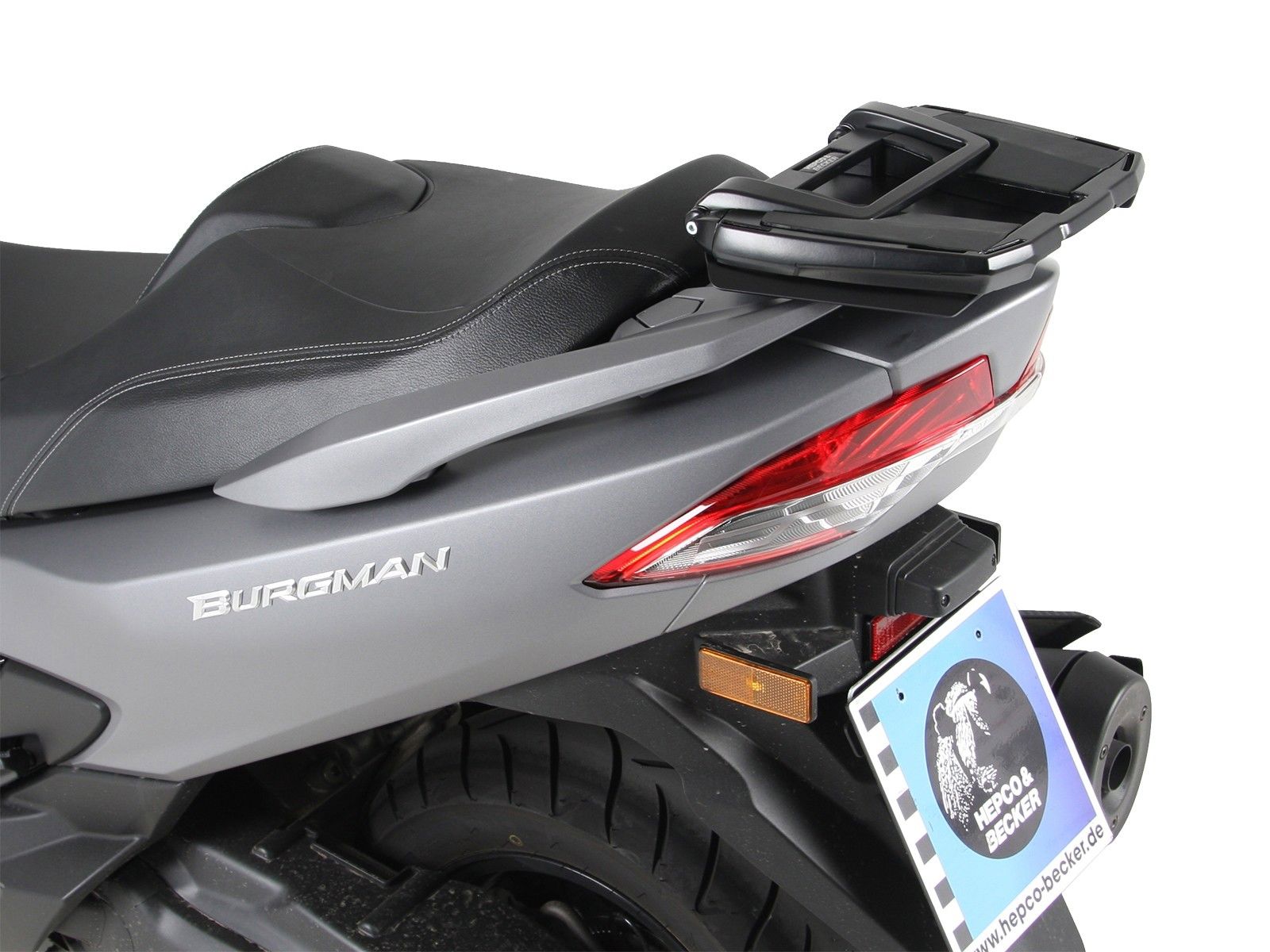 Hepco&Becker Topdrager Easyrack zwart voor Suzuki Burgman 400 vanaf 2017