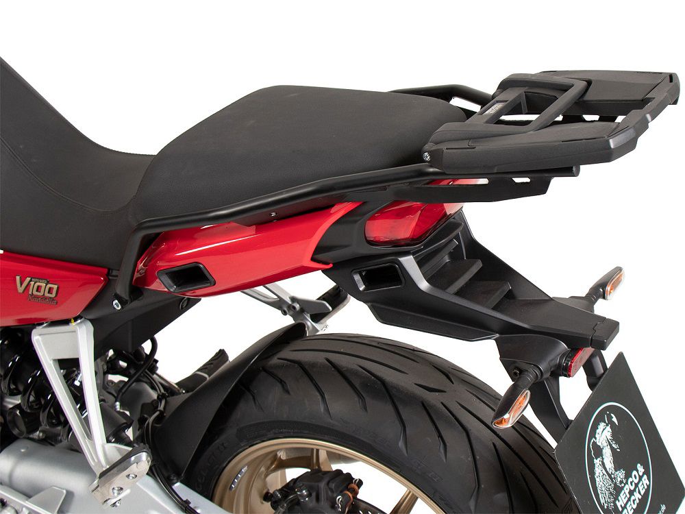 Hepco&Becker Topdrager Easyrack zwart voor Moto Guzzi V100 Mandello / S vanaf 2022