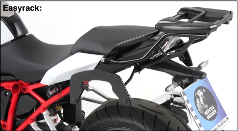 Hepco&Becker Topdrager Easyrack zwart voor BMW R1250R vanaf 2019