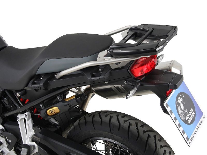 Hepco&Becker Topdrager Easyrack zwart voor BMW F800GS vanaf 2024 (voor op orig. RVS rek)