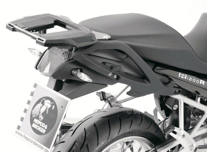 Hepco&Becker Topdrager Easyrack zwart voor BMW R1200R vanaf 2007 tot 2010