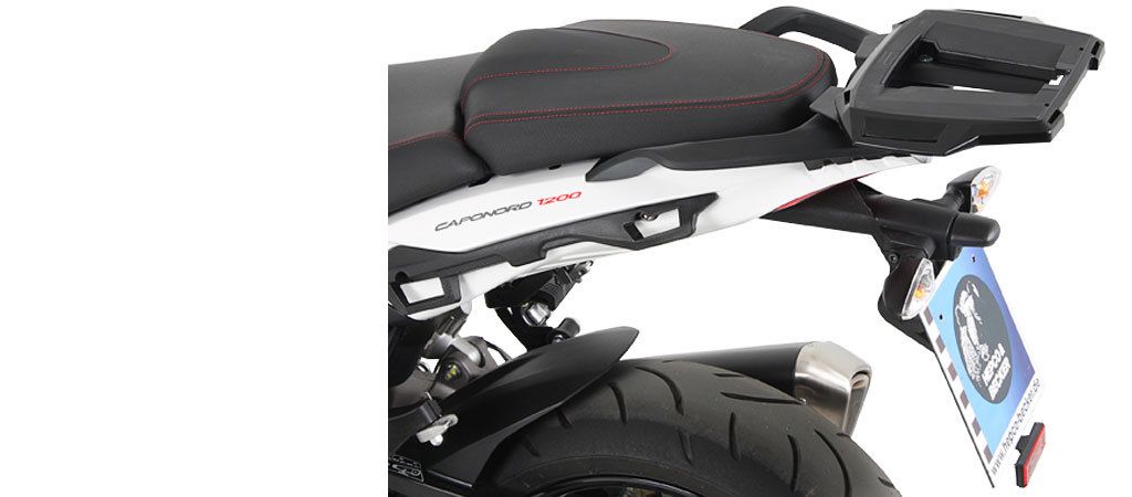 Hepco&Becker Topdrager Easyrack zwart voor Aprilia Caponord 1200 vanaf 2013 tot 2016
