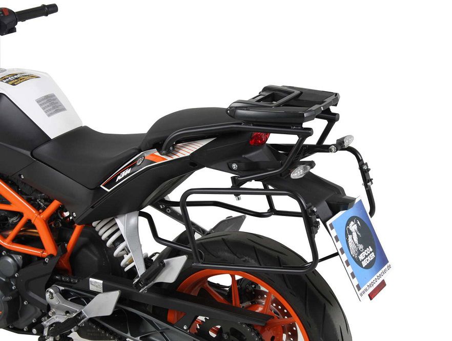 Hepco&Becker Topdrager Easyrack zwart voor KTM 390 Duke vanaf 2013 tot 2016