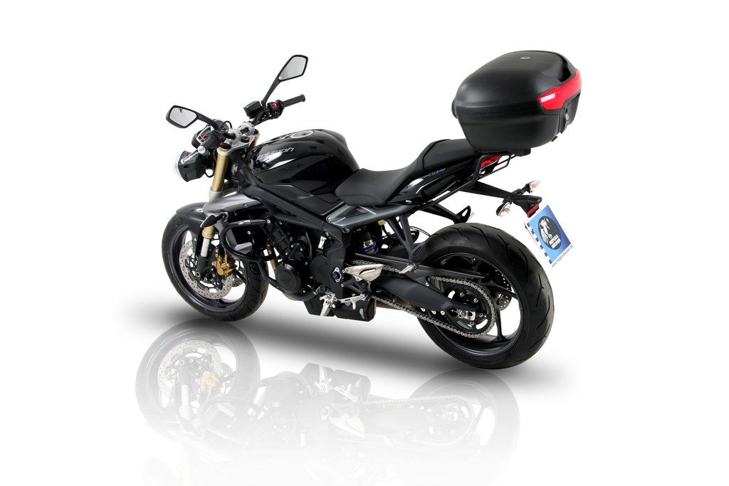 Hepco&Becker Topdrager Easyrack zwart voor Triumph Street Triple 675/ R vanaf 2013