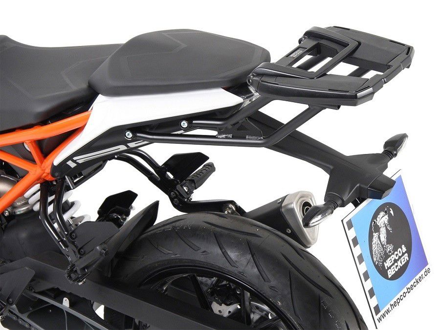 Hepco&Becker Topdrager Easyrack zwart voor KTM 125 Duke vanaf 2017
