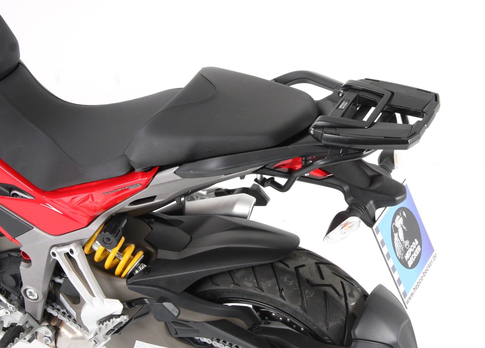 Hepco&Becker Topdrager Easyrack zwart voor Ducati Multistrada 1260 vanaf 2018