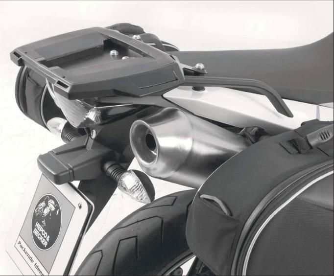 Hepco&Becker Topdrager Easyrack zwart voor KTM 990 Supermoto/ R vanaf 2011