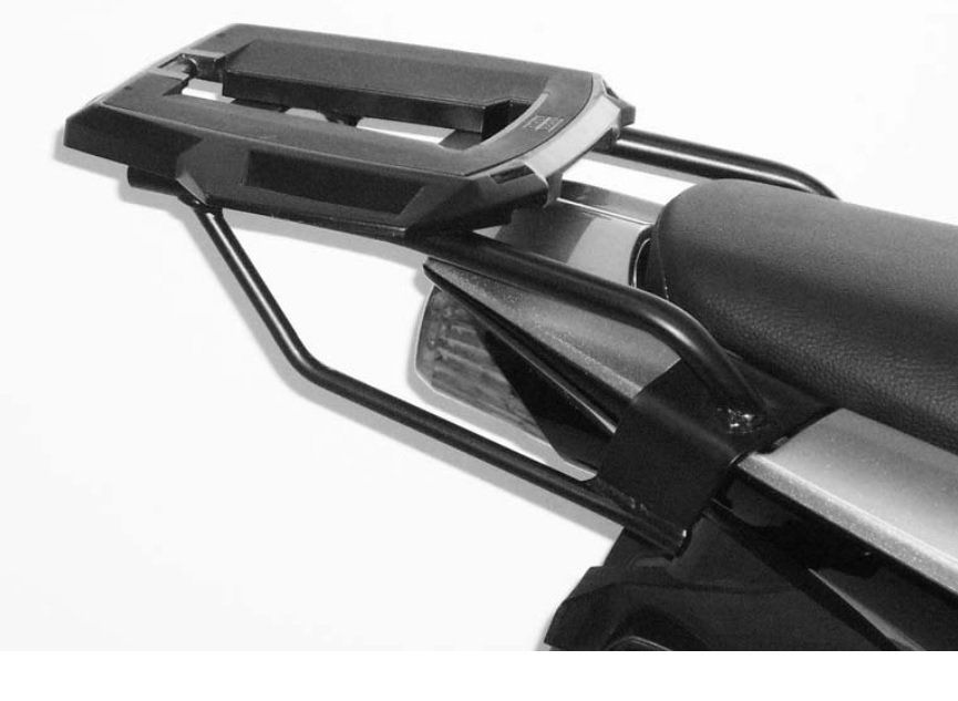 Hepco&Becker Topdrager Easyrack zwart voor Honda CBF125 vanaf 2008 tot 2015