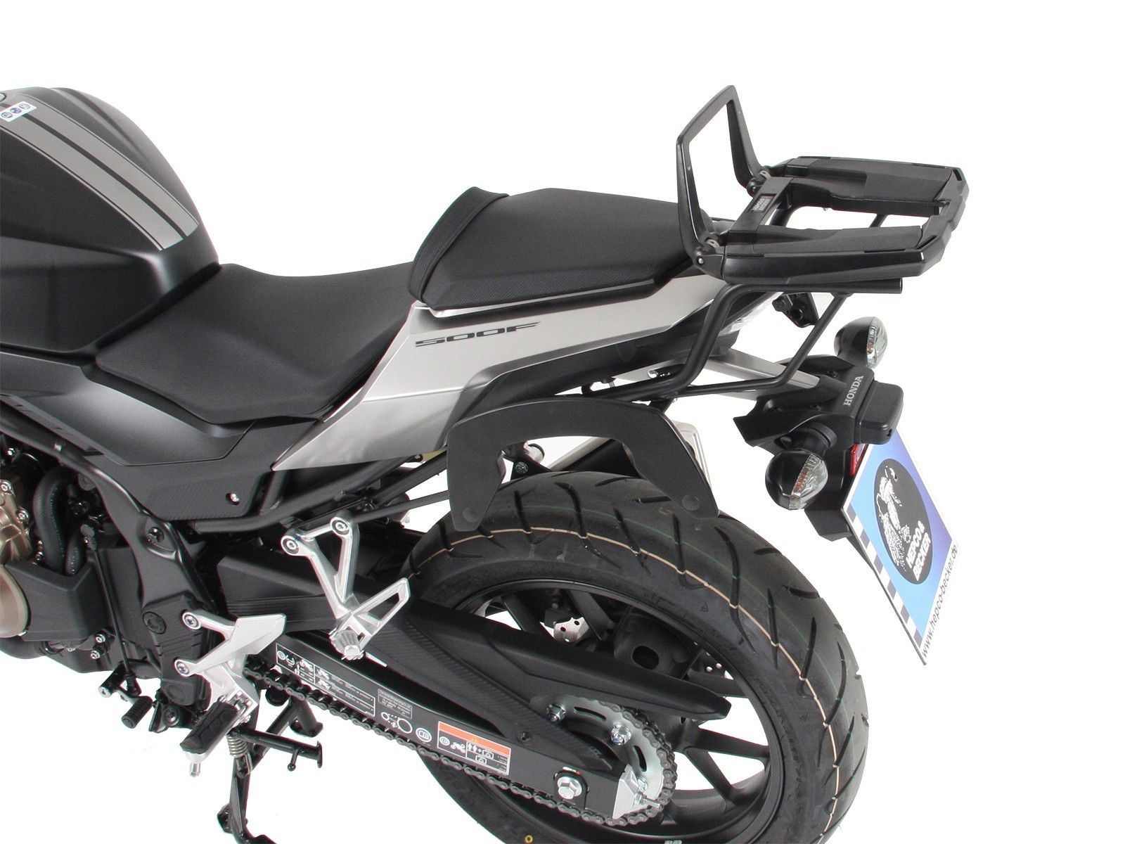 Hepco&Becker Topdrager Easyrack antraciet voor Honda CB500F vanaf 2016 tot 2018