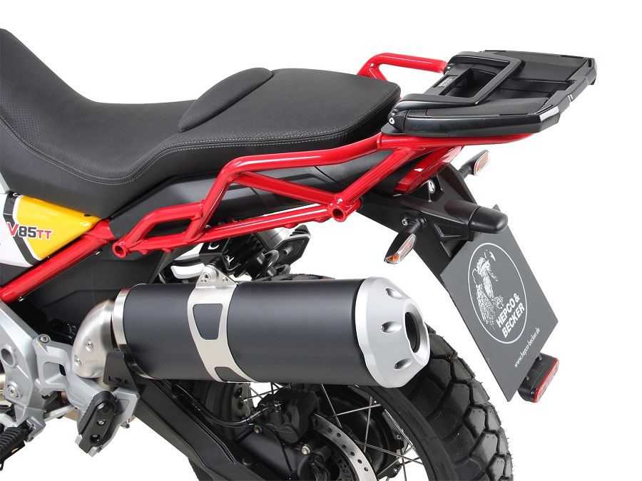 Hepco&Becker Topdrager Easyrack zwart voor Moto Guzzi V85TT