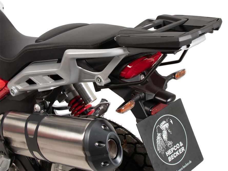 Hepco&Becker Topdrager Easyrack zwart voor Moto Guzzi V85TT/Strada/Travel