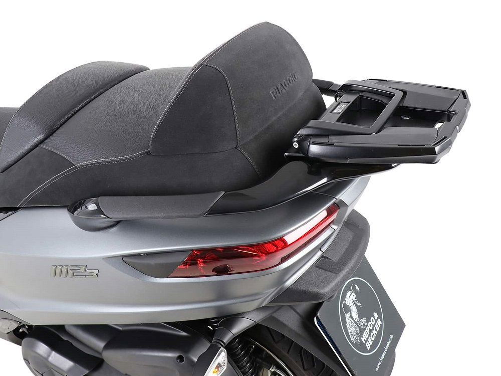 Hepco&Becker Topdrager Easyrack zwart voor Piaggio MP3 500 vanaf 2015 tot 2021