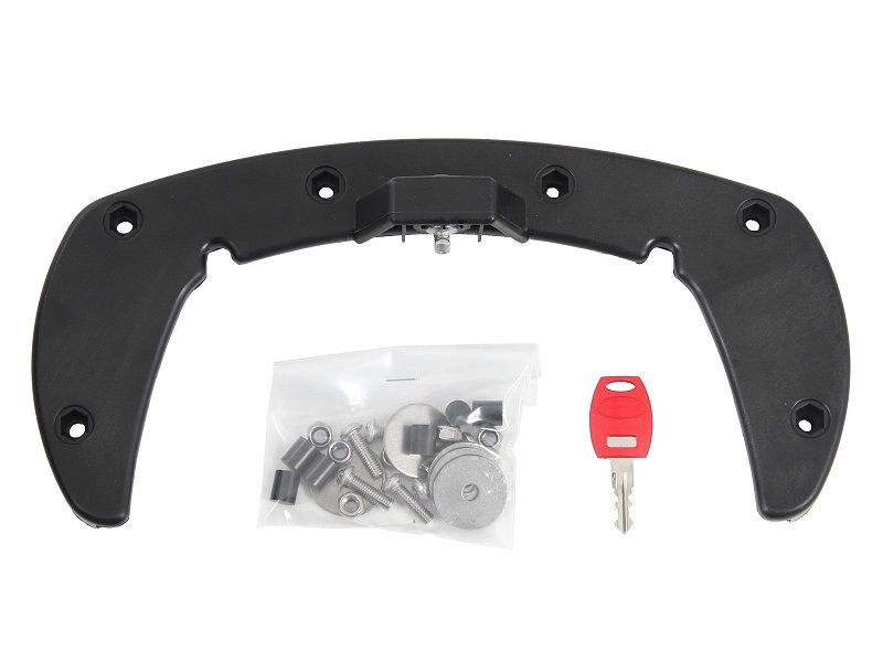 Hepco & Becker C-bow plastic adapter (per stuk) INCLUSIEF sleutel en cilinder