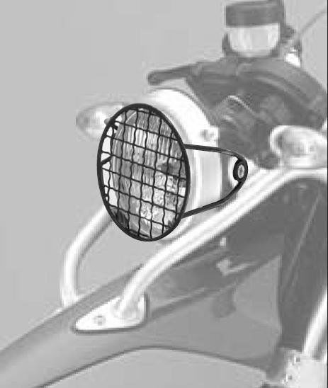 Hepco&Becker Koplamp grill voor BMW HP2 Enduro vanaf 2008