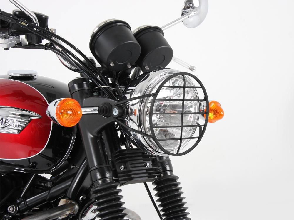 Hepco&Becker Koplamp grill voor Triumph BONNEVILLE /T100 vanaf 2002 tot 2016