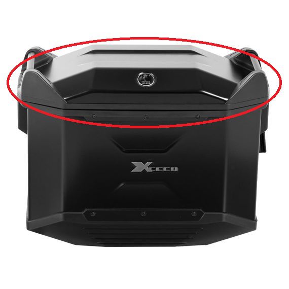 Hepco&Becker Deksel zwart voor Xplorer 30Liter zijkoffer