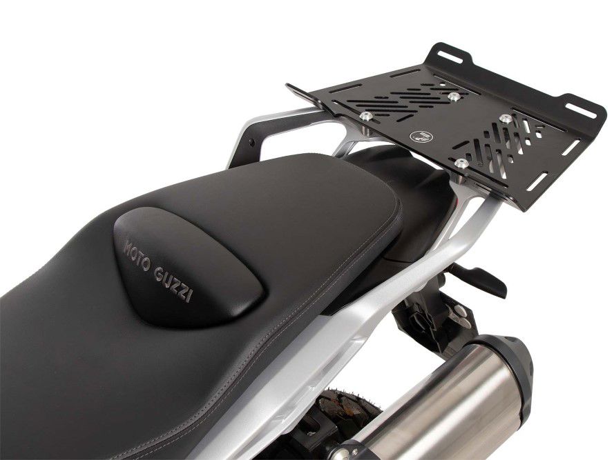 Hepco&Becker Topdragerverbreder zwart voor Moto Guzzi V85TT / Strada / Travel vanaf 2024
