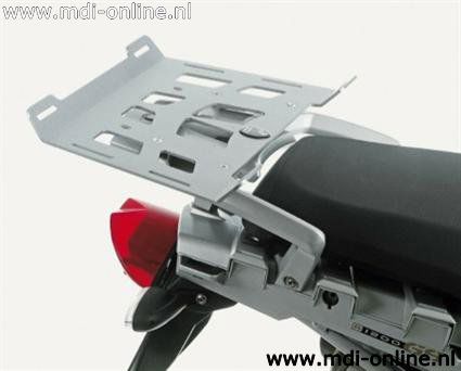 Hepco&Becker Topdragerverbreder zilver voor BMW R1200GS vanaf 2004 tot 2012