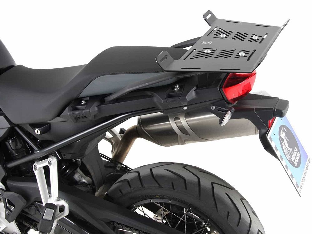 Hepco&Becker Topdragerverbreder zwart voor BMW F800GS vanaf 2024 (voor kunststof BMW drager)