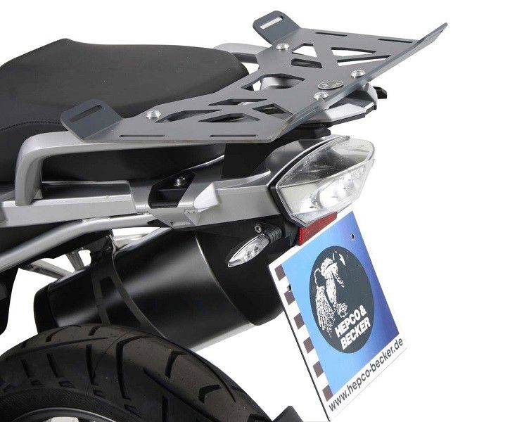 Hepco&Becker Topdragerverbreder antraciet voor BMW R1200GS LC vanaf 2013 tot 2018